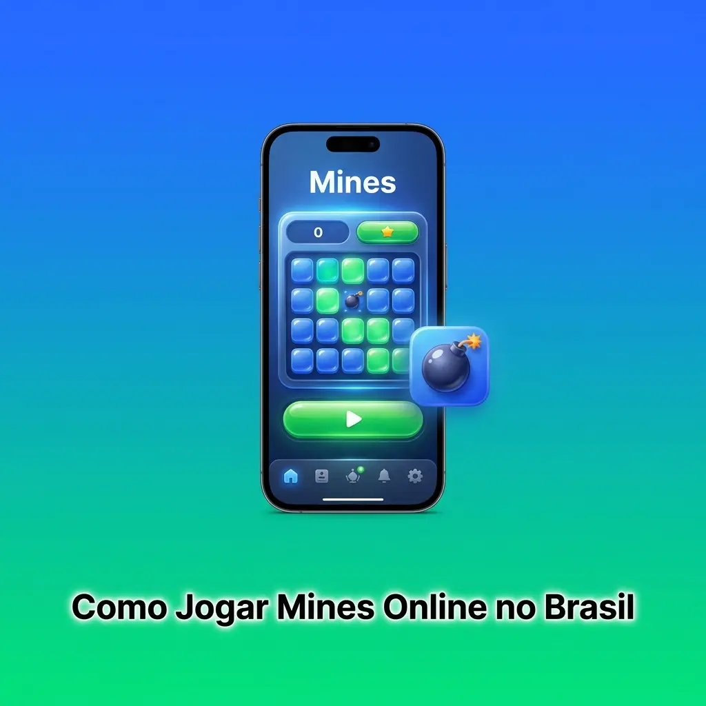 Passo a passo para jogar Mines online no Brasil com depósito via Pix e bônus de boas-vindas na 1win