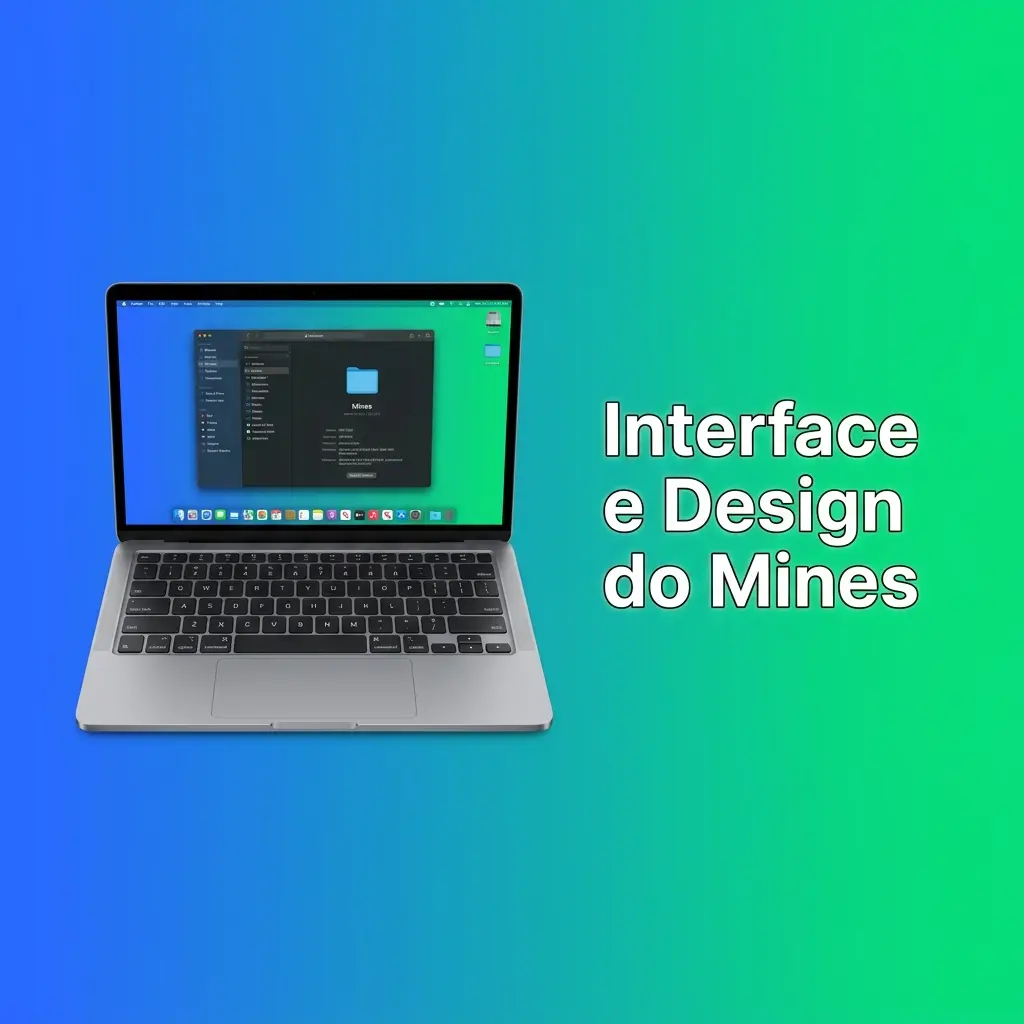 Interface do jogo Mines com grade 5x5, multiplicador, saldo, controle de aposta e botão de saque visíveis